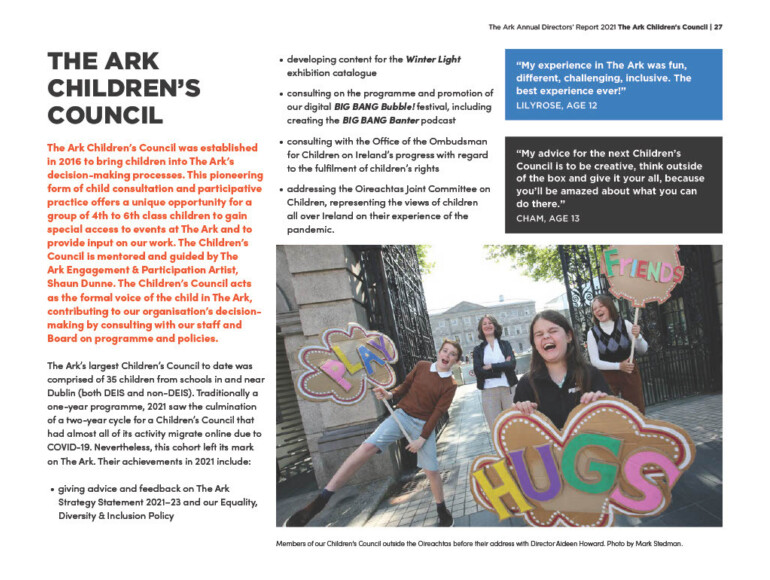 The Ark Annual Report 2021 11024 27