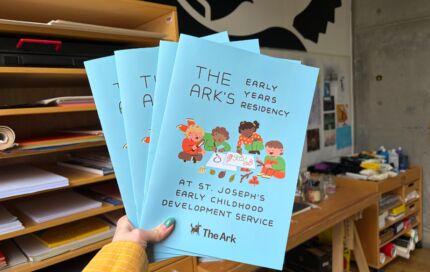 Animation and Scratch Book created to document The Ark's Early Years Residencies