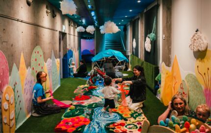 The Ark's first free visual arts exhibition specifically for babies