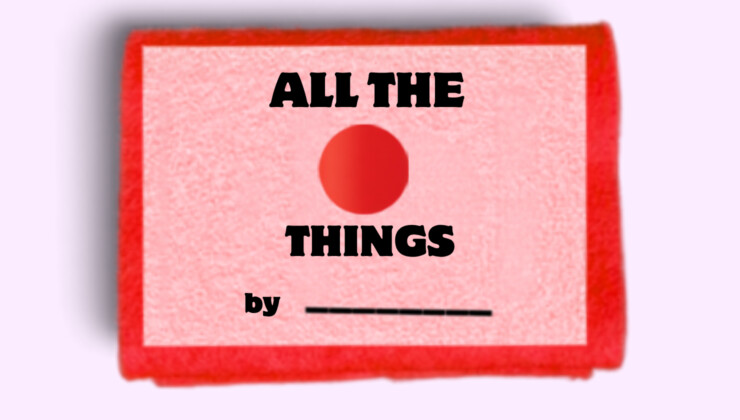 Early Years Workshop: All The Red Things