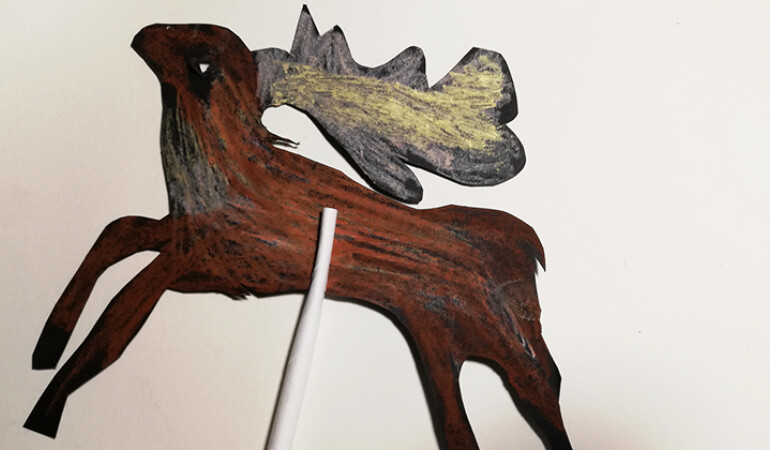 Winter Tales & Animal Shadows: Online Visual Art Workshops