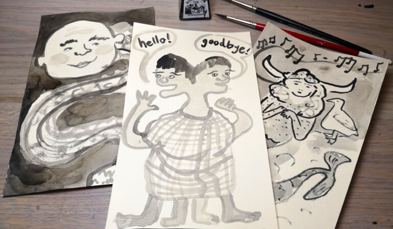 Doodle Days Schools Online Workshop: What a Character!