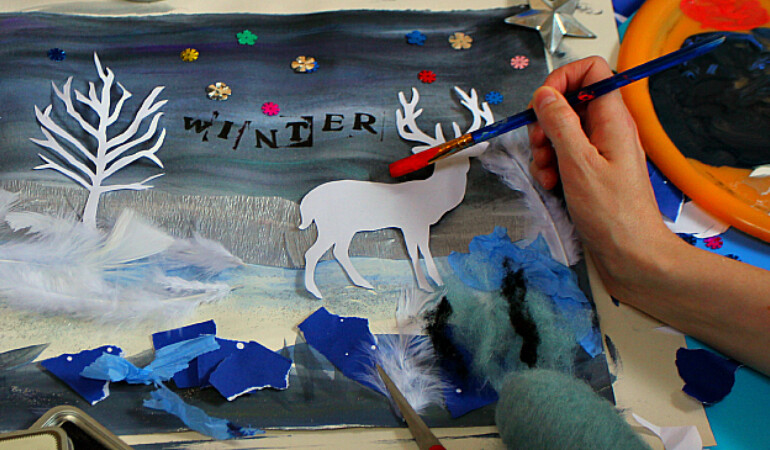 The Winter Art Studio Experience for Schools